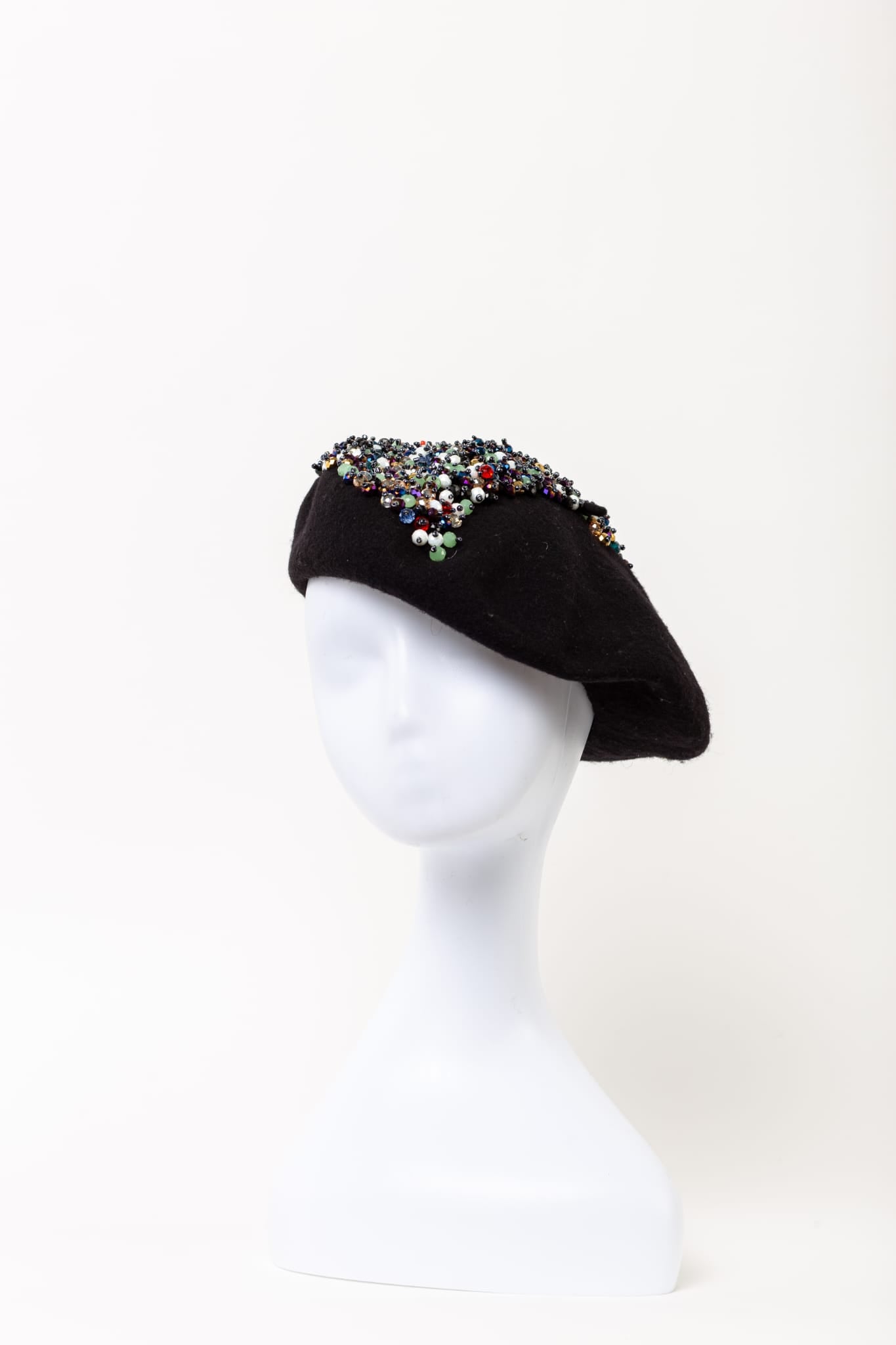 Classic Embellished Beret Hats