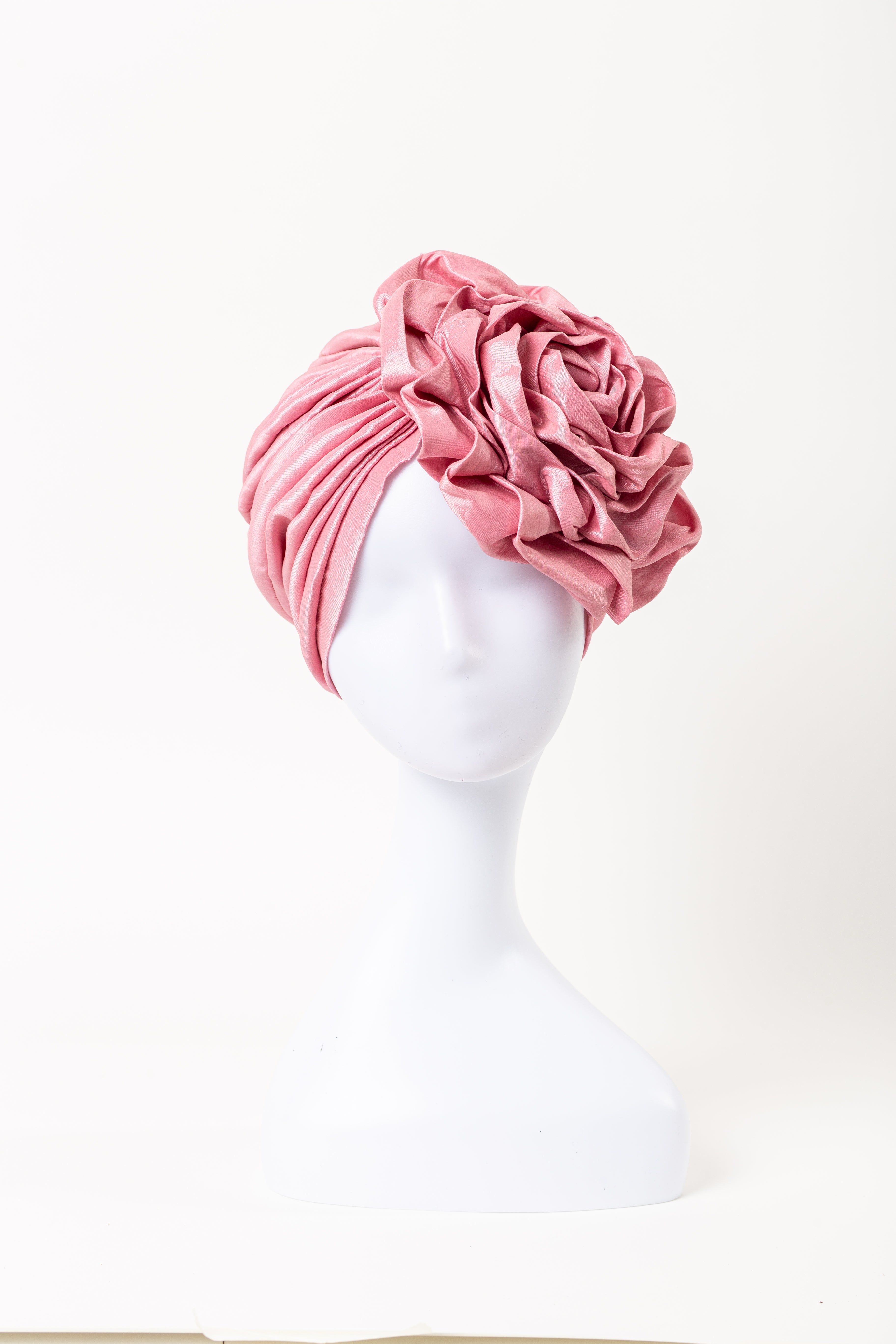 Colourful Round Boom Turban Pre-tied African Headwear