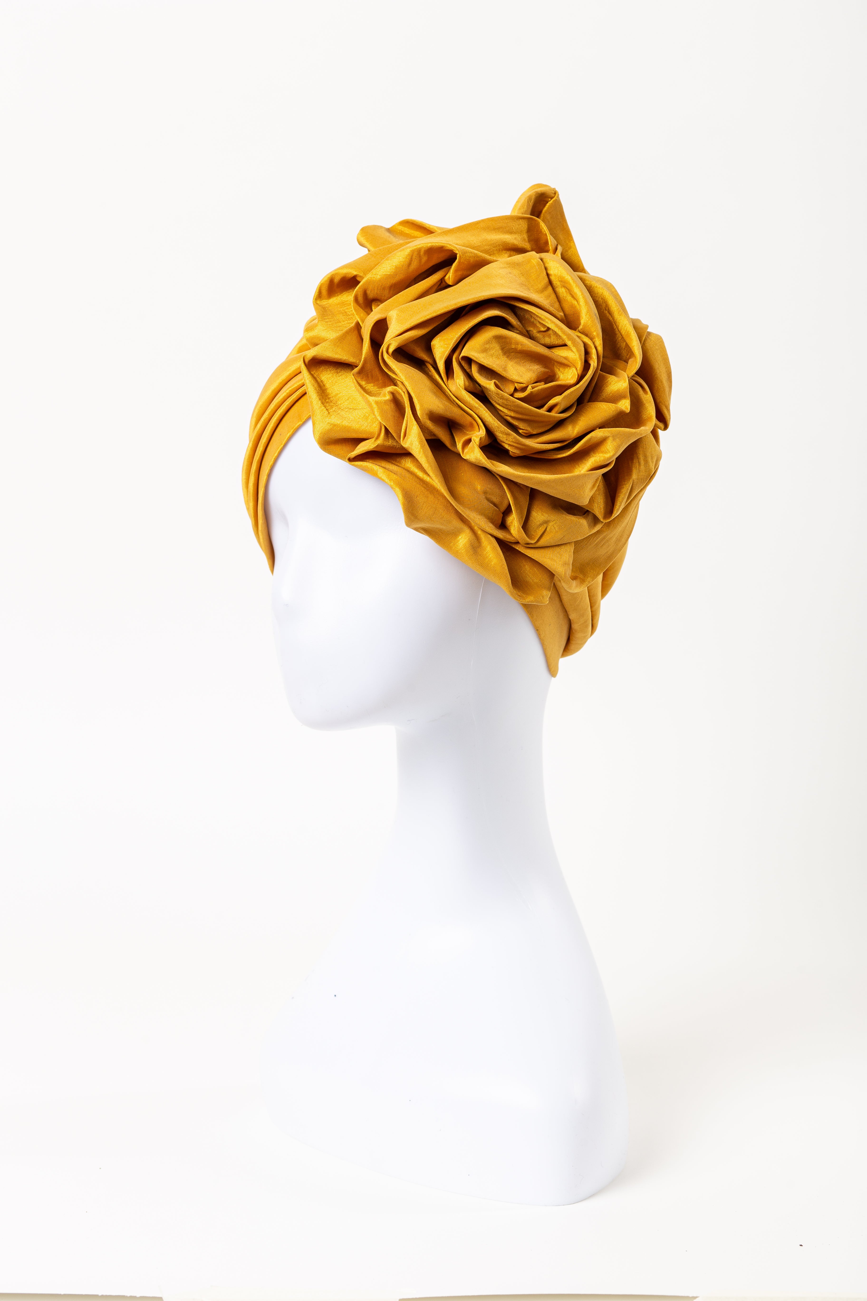 Colourful Round Boom Turban Pre-tied African Headwear