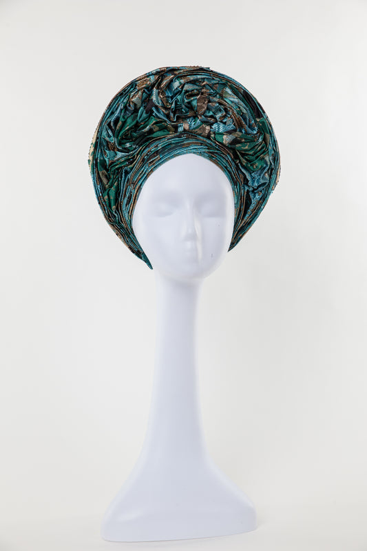  Folake Scrunchie Readygele Headwrap