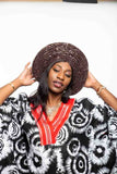 Sequence Embelished Gele Turban - Glamorous & Effortless Headwrap
