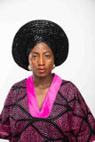 Sequence Embelished Gele Turban - Glamorous & Effortless Headwrap