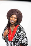 Sequence Embelished Gele Turban - Glamorous & Effortless Headwrap