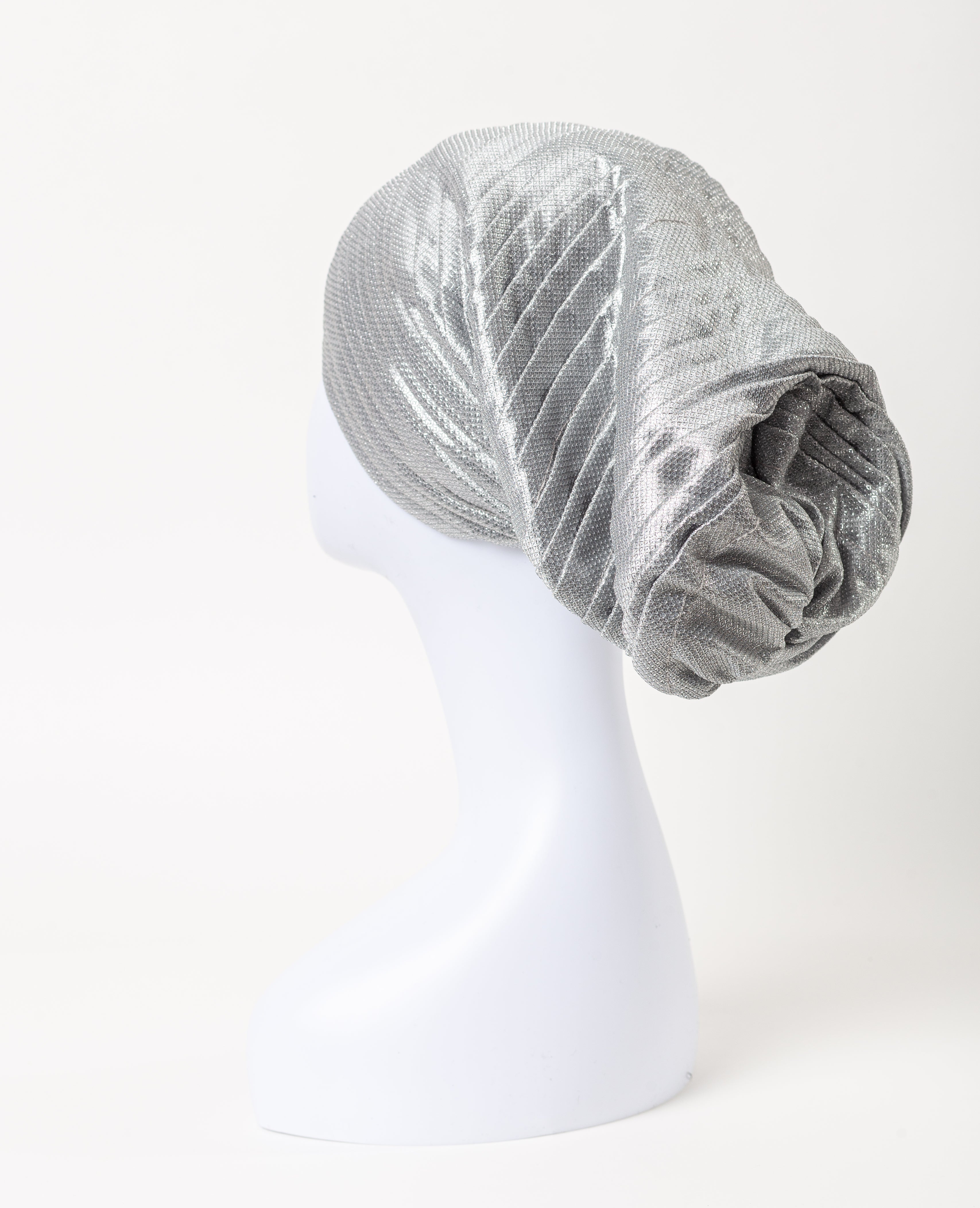 Pleated Boss Lady Gele Headwear Turban