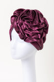 Colourful Round Boom Turban Pre-tied African Headwear